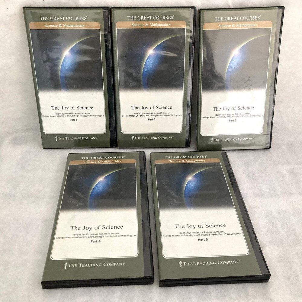 The Great Courses Science & Mathematics The Joy Of Science 5-Part DVD Set Taught